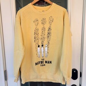 AJR The Maybe Man Tour 2024 Concert Sweatshirt Size L